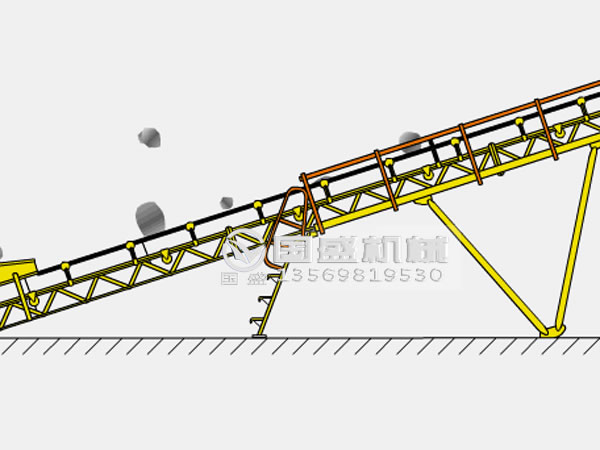 輸送機皮帶托輥支架 輸送機皮帶托輥支架